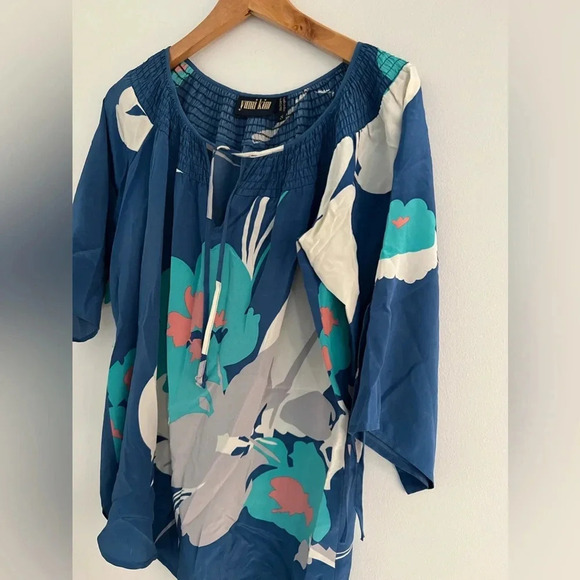 Yummi kim 3/4 Sleeve Top size small - Picture 2 of 8